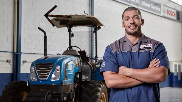 Por meio do seu consolidado know-how tecnológico em sensores, serviços e software, a Bosch possui amplo portfólio, desenvolvimentos e soluções o que a torna uma parceira ideal para as atividades agrícolas do Brasil.