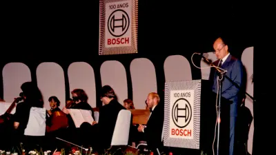 1986: comemoração de 100 anos da Bosch.