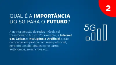 Panorama sobre o 5G para o futuro