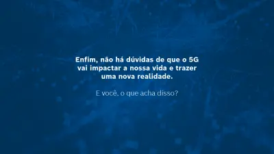 Panorama sobre o 5G para o futuro
