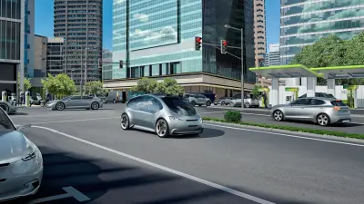Carro na cidade