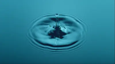 Bosch Brasil - sustentabilidade - ondas geradas com gota caindo na agua